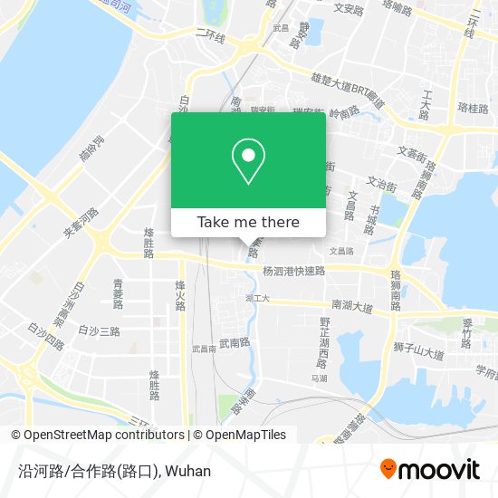 沿河路/合作路(路口) map