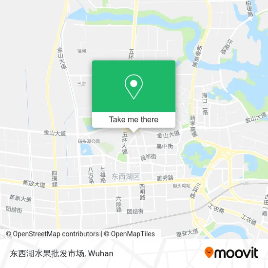 东西湖水果批发市场 map