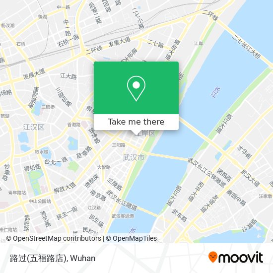 路过(五福路店) map