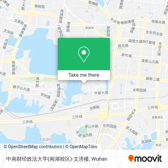 中南财经政法大学(南湖校区)-文济楼 map