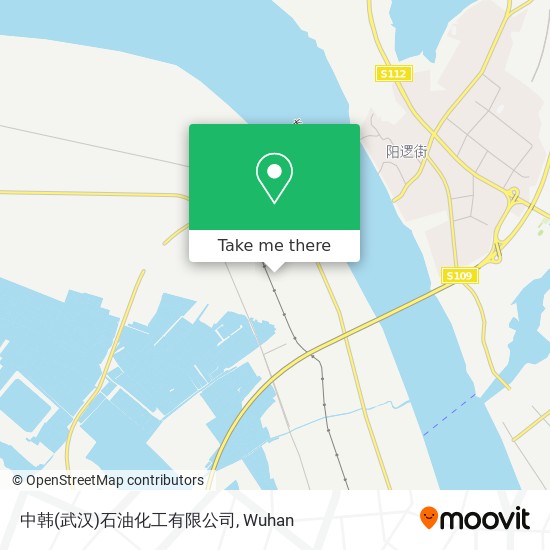 中韩(武汉)石油化工有限公司 map