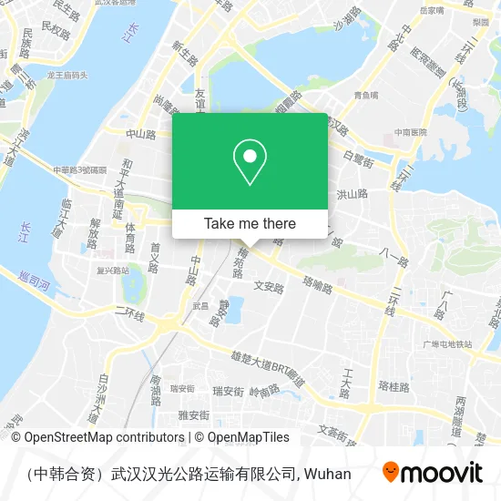 （中韩合资）武汉汉光公路运输有限公司 map
