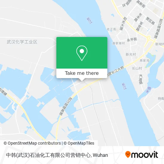 中韩(武汉)石油化工有限公司营销中心 map