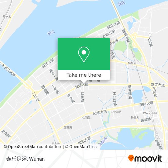泰乐足浴 map