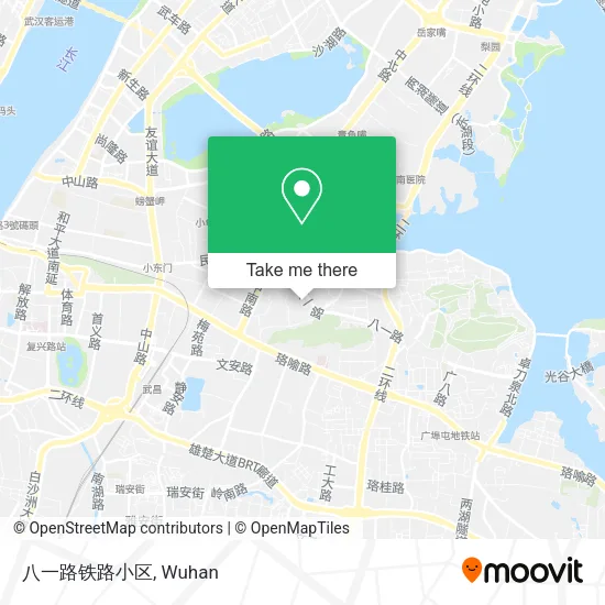 八一路铁路小区 map
