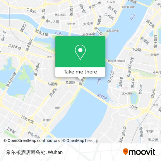 希尔顿酒店筹备处 map