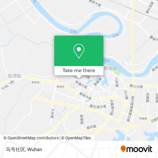 马号社区 map