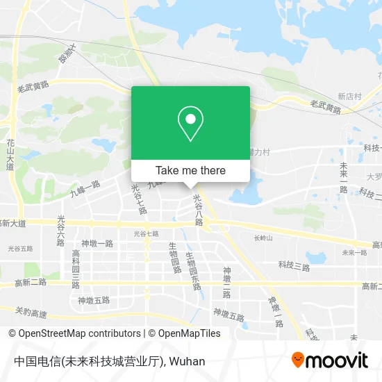 中国电信(未来科技城营业厅) map