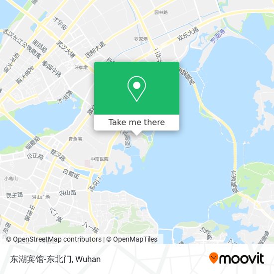 东湖宾馆-东北门 map