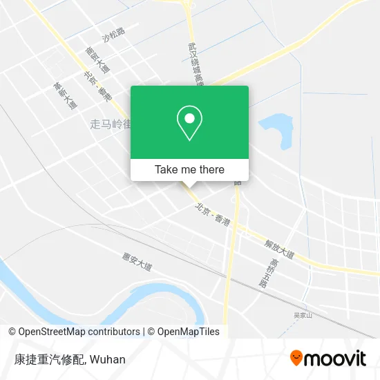 康捷重汽修配 map