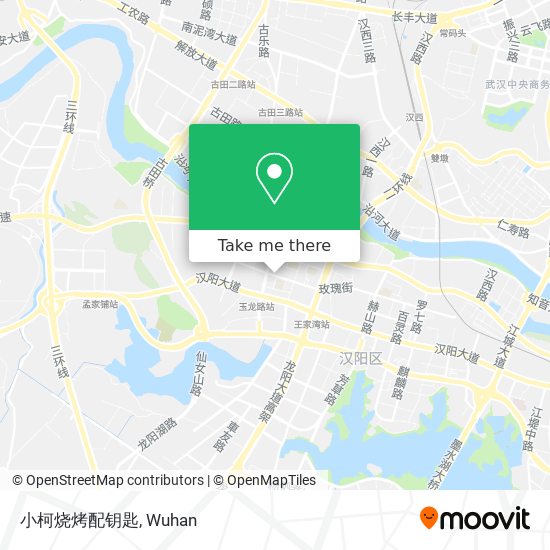 小柯烧烤配钥匙 map