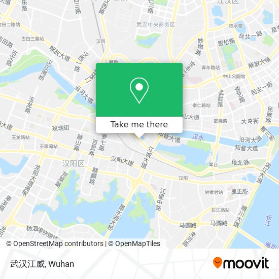 武汉江威 map