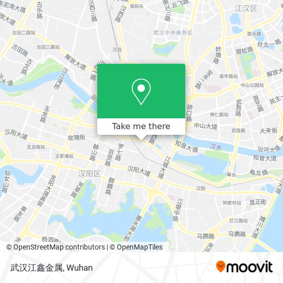 武汉江鑫金属 map