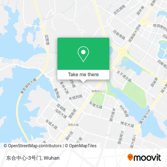 东合中心-3号门 map