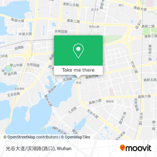 光谷大道/滨湖路(路口) map