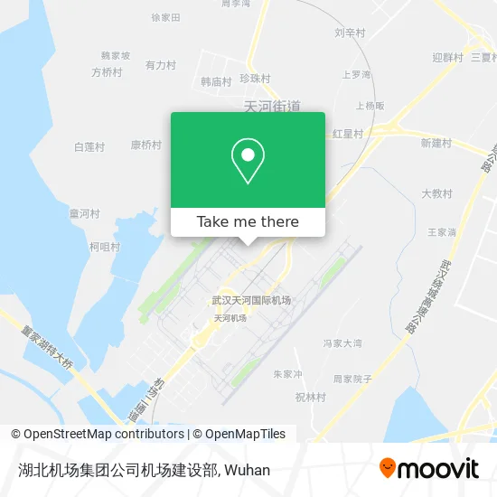 湖北机场集团公司机场建设部 map