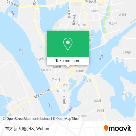 东方新天地小区 map