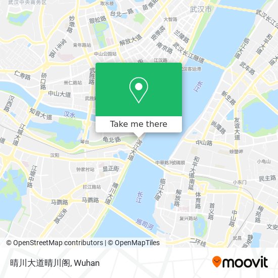 晴川大道晴川阁 map