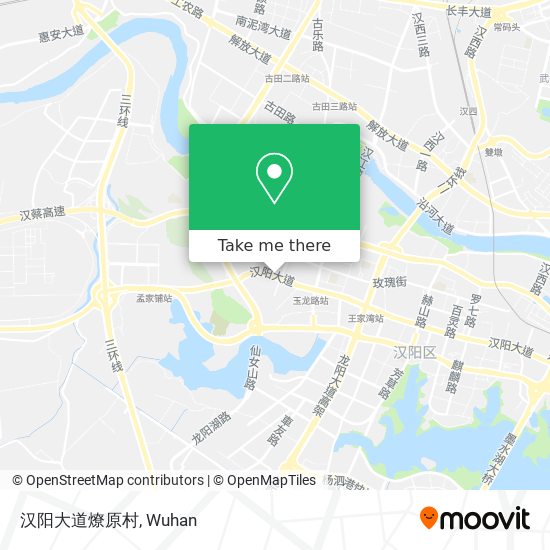 汉阳大道燎原村 map