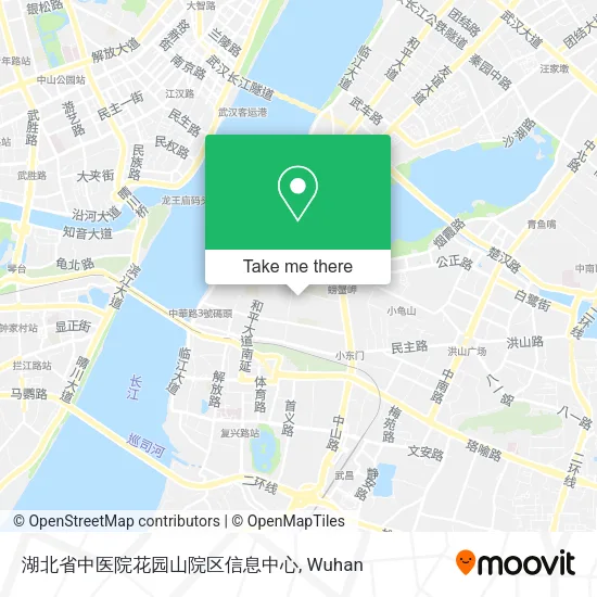 湖北省中医院花园山院区信息中心 map