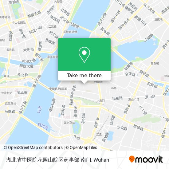 湖北省中医院花园山院区药事部-南门 map