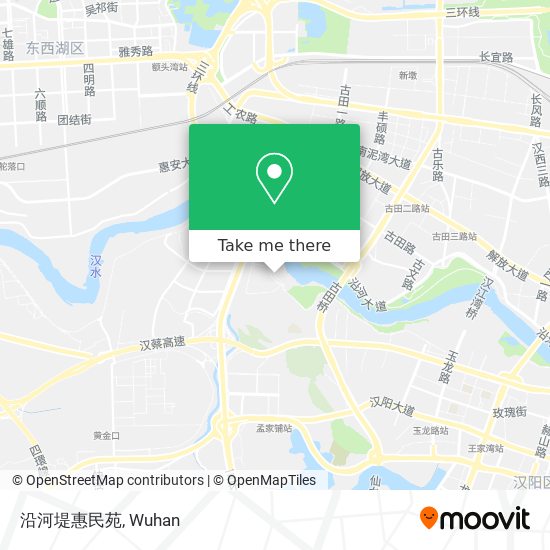 沿河堤惠民苑 map