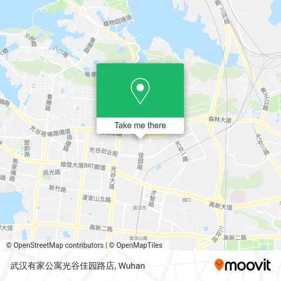 武汉有家公寓光谷佳园路店 map