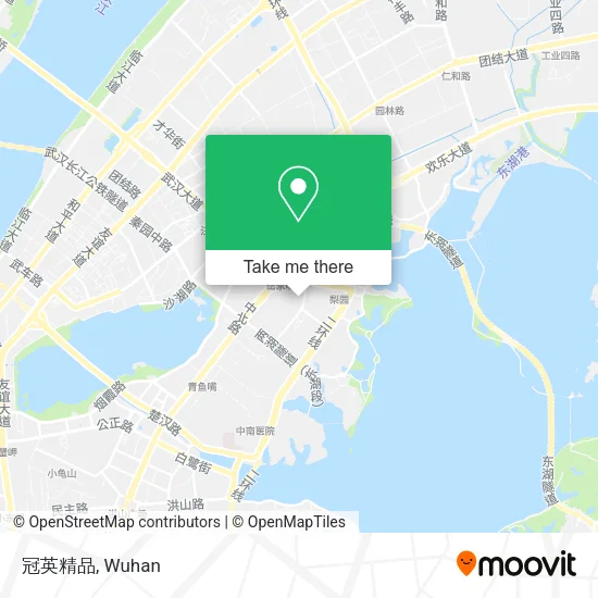 冠英精品 map