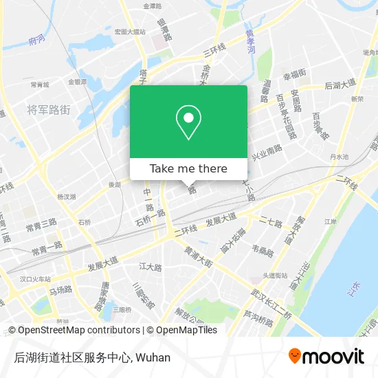 后湖街道社区服务中心 map