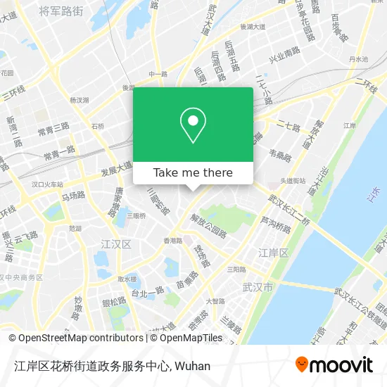 江岸区花桥街道政务服务中心 map