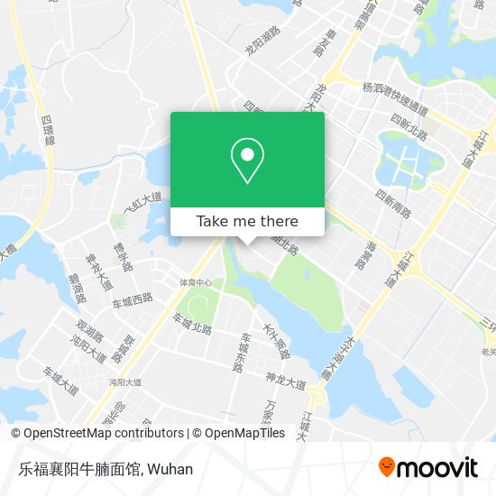 乐福襄阳牛腩面馆 map