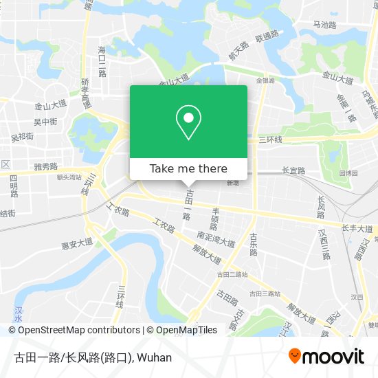 古田一路/长风路(路口) map