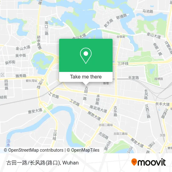 古田一路/长风路(路口) map