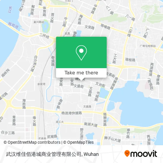 武汉维佳佰港城商业管理有限公司 map