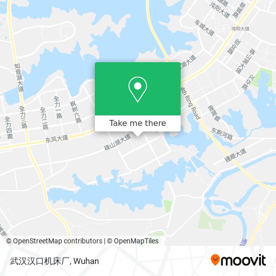 武汉汉口机床厂 map