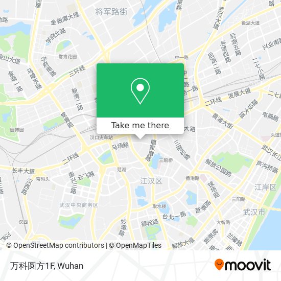 万科圆方1F map