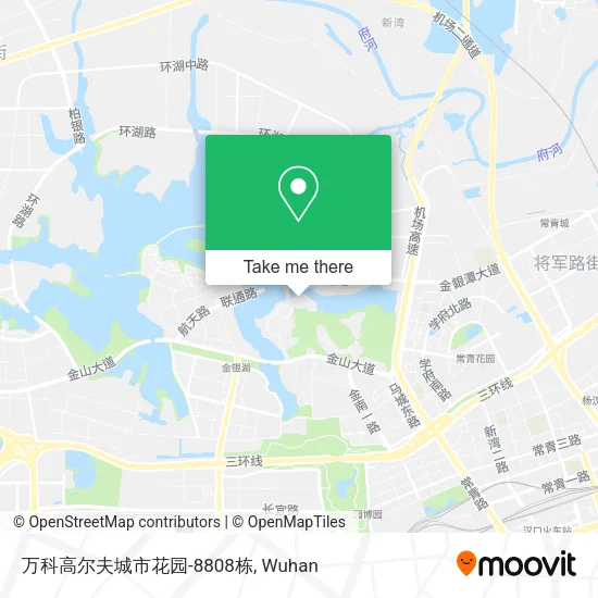万科高尔夫城市花园-8808栋 map