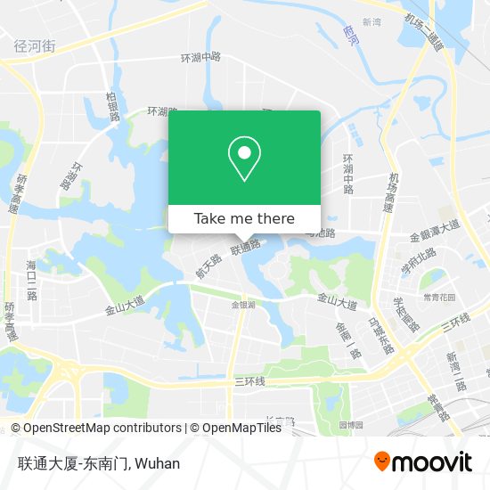 联通大厦-东南门 map
