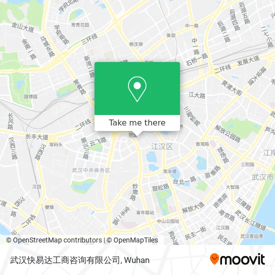 武汉快易达工商咨询有限公司 map