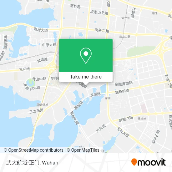 武大航域-正门 map