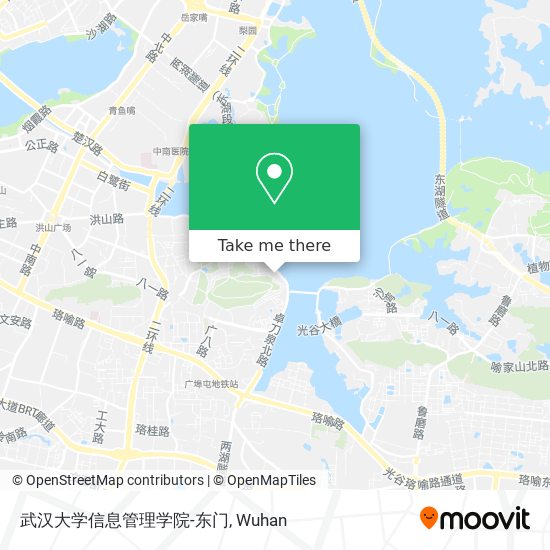 武汉大学信息管理学院-东门 map