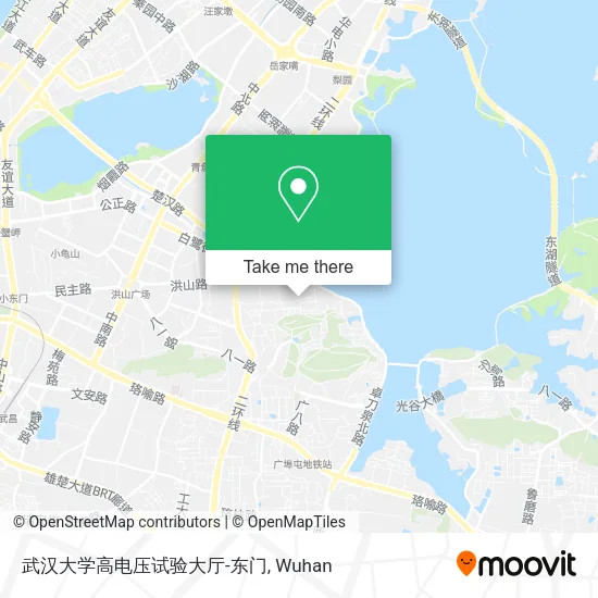武汉大学高电压试验大厅-东门 map