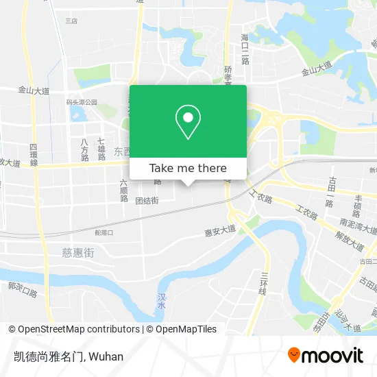 凯德尚雅名门 map