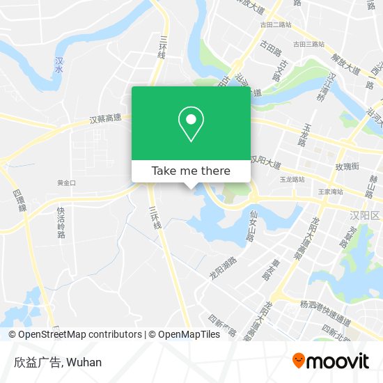 欣益广告 map