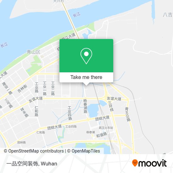 一品空间装饰 map