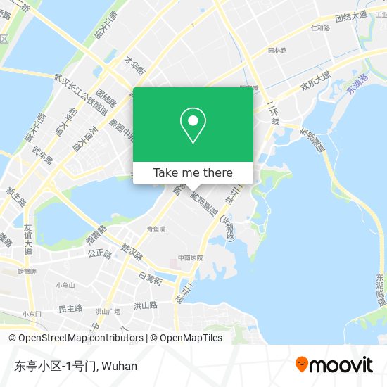 东亭小区-1号门 map