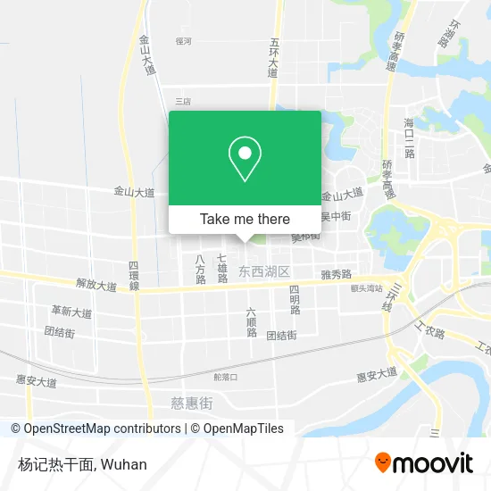 杨记热干面 map