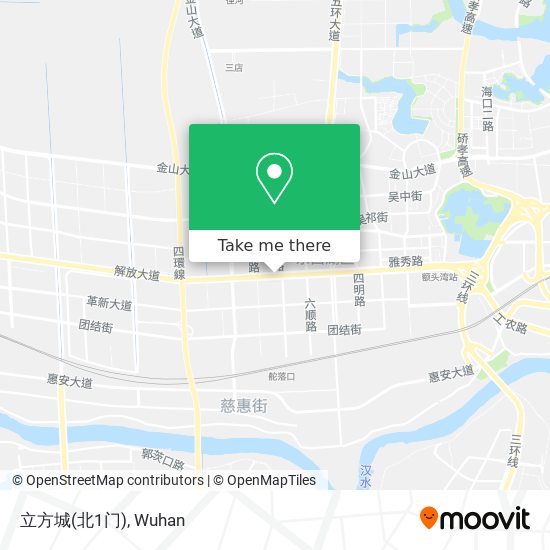 立方城(北1门) map