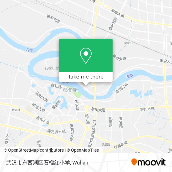 武汉市东西湖区石榴红小学 map