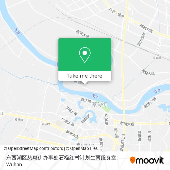 东西湖区慈惠街办事处石榴红村计划生育服务室 map